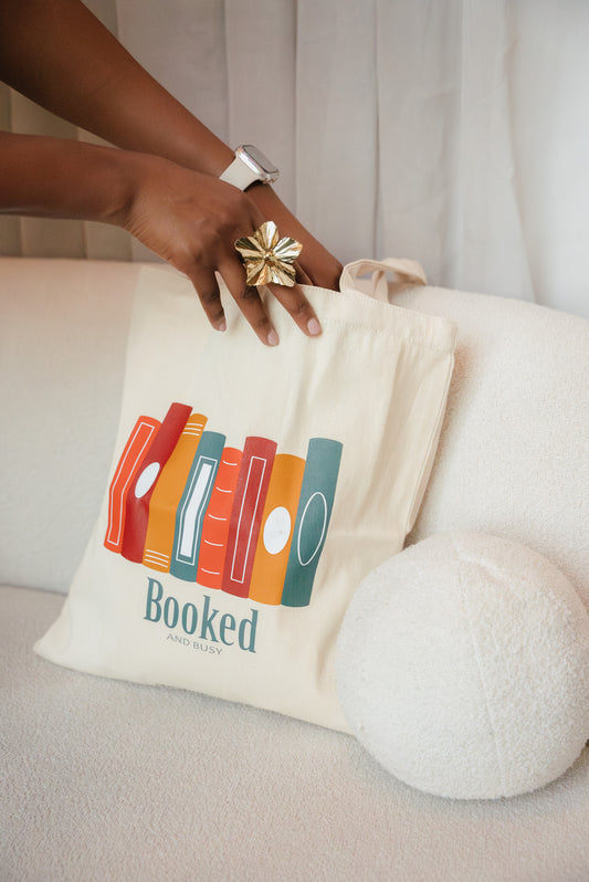 Booked & Busy Tote