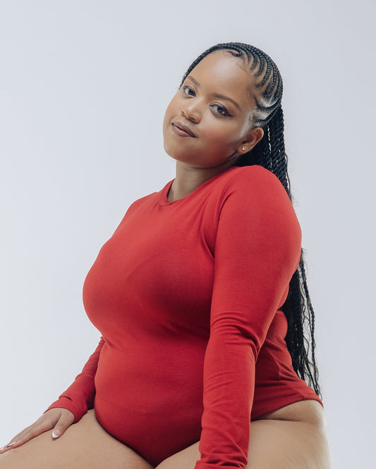 Long Sleeve Crew Neck Bodysuit - Vivo x This Is Essential