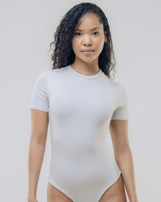 Short Sleeve Crew Neck Bodysuit - Vivo x This Is Essential