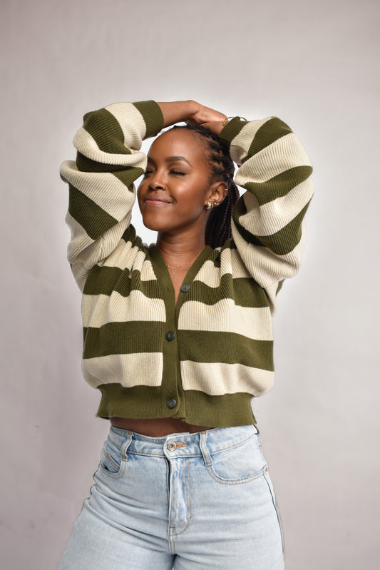 Rida Cropped Cardigan