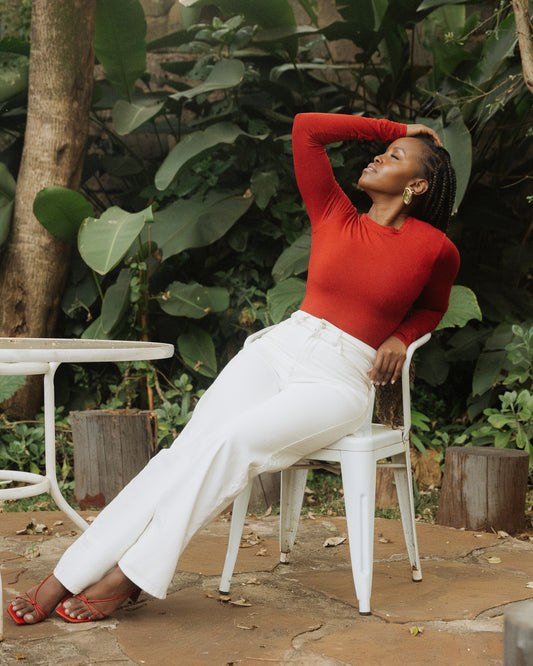 Long Sleeve Crew Neck Bodysuit - Vivo x This Is Essential